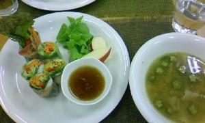 野菜の生ハルマキ写真