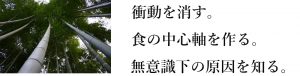 過食を止める3本柱説明